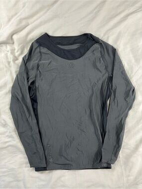 SKINS SERIES-3 Men's Charcoal Grey Long Sleeve Top